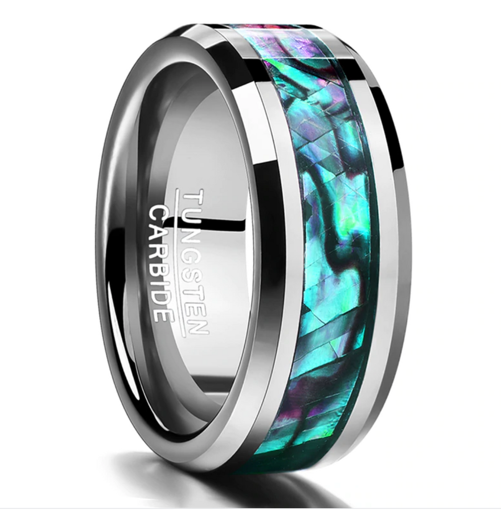 Tungsten Shell Ring